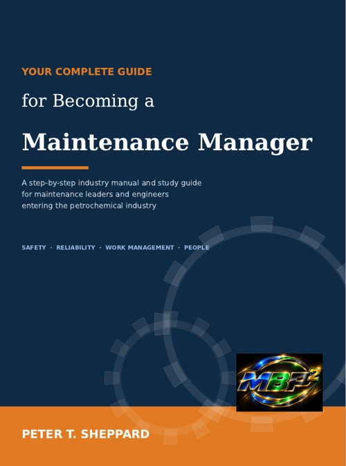 Your Complete Guide for Becoming a Maintenance Manager cover